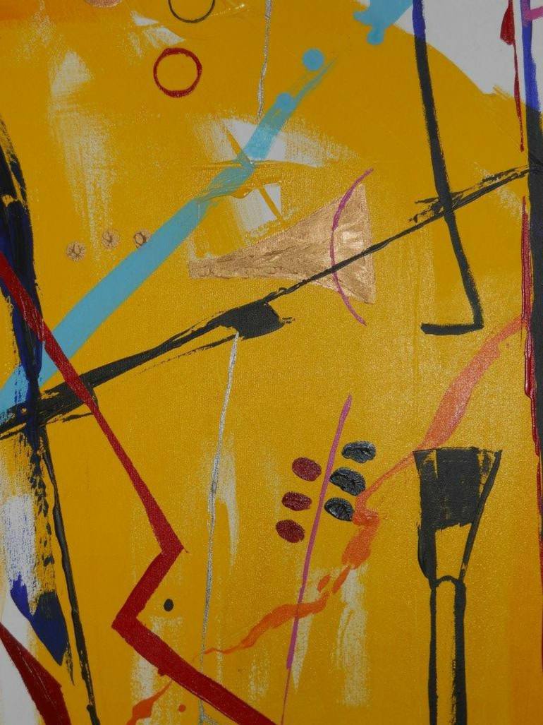 Original Abstract Painting by Bonnie Czegledi
