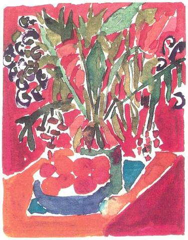 Still Life with Lilies of the Incas thumb