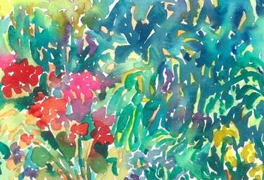 Original Abstract Expressionism Abstract Paintings by Bonnie Czegledi