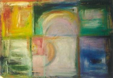 Original Abstract Expressionism Abstract Paintings by Bonnie Czegledi