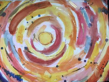 Original Abstract Outer Space Paintings by Bonnie Czegledi