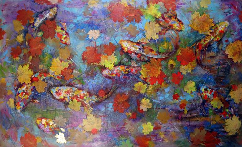 Original Expressionism Animal Painting by Rakhmet Redzhepov