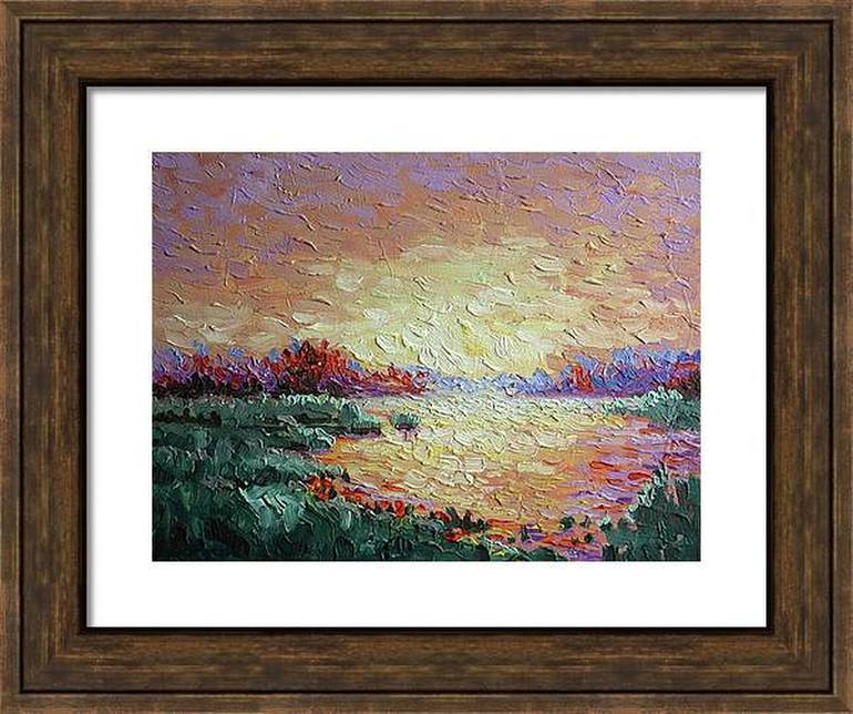 Original Expressionism Seascape Painting by Rakhmet Redzhepov