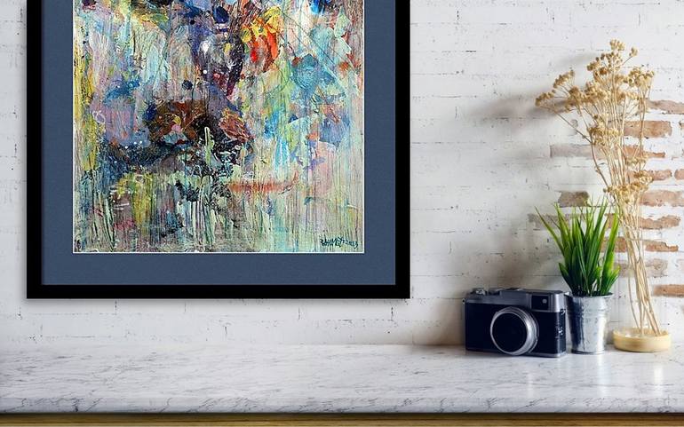 Original Expressionism Floral Painting by Rakhmet Redzhepov