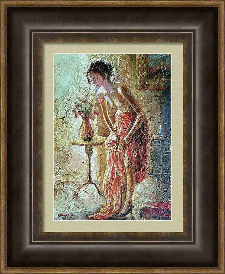 Original Erotic Painting by Rakhmet Redzhepov