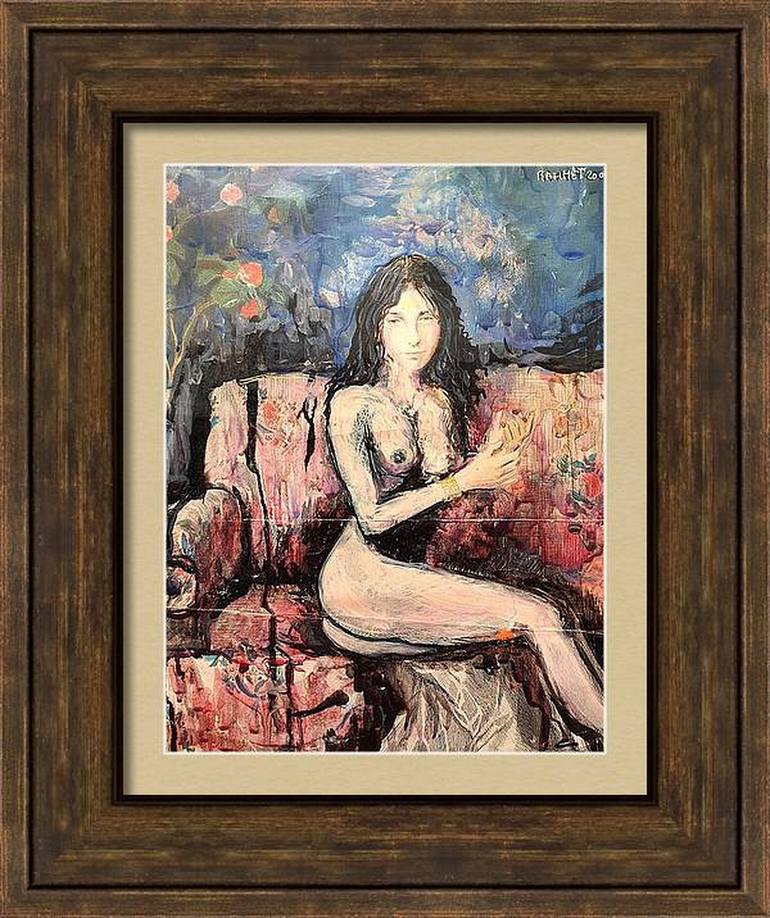 Original Erotic Painting by Rakhmet Redzhepov