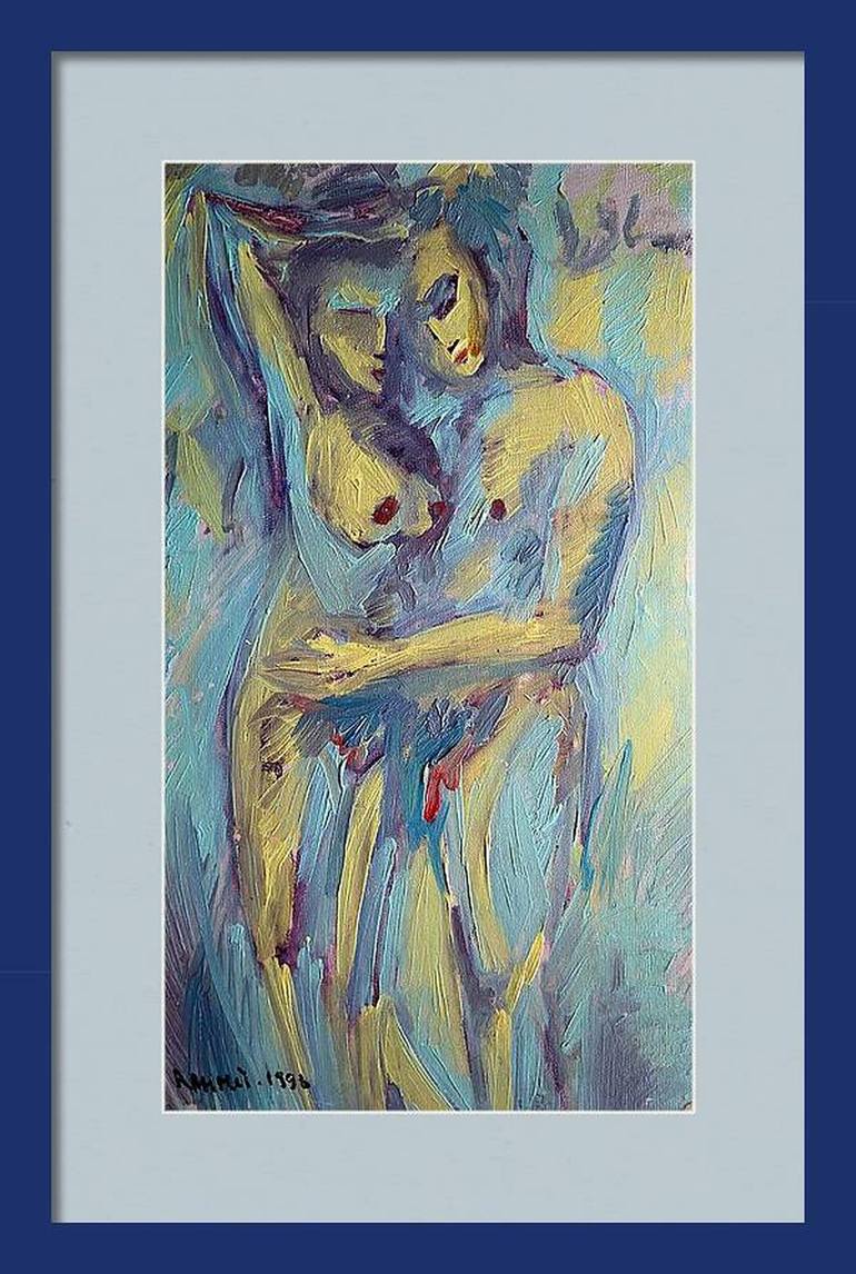 Original Erotic Painting by Rakhmet Redzhepov