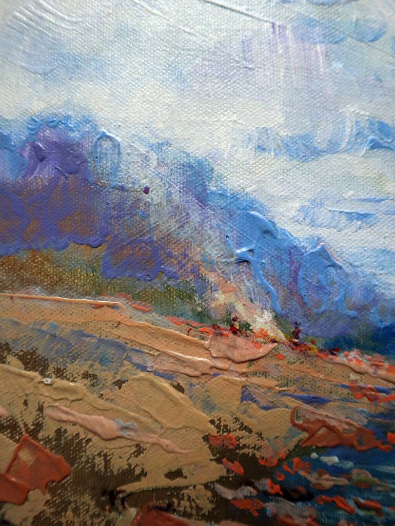 Original Expressionism Landscape Painting by Rakhmet Redzhepov