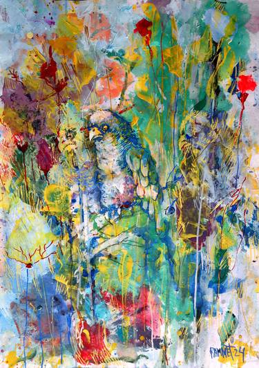 Original Impressionism Floral Paintings by Rakhmet Redzhepov