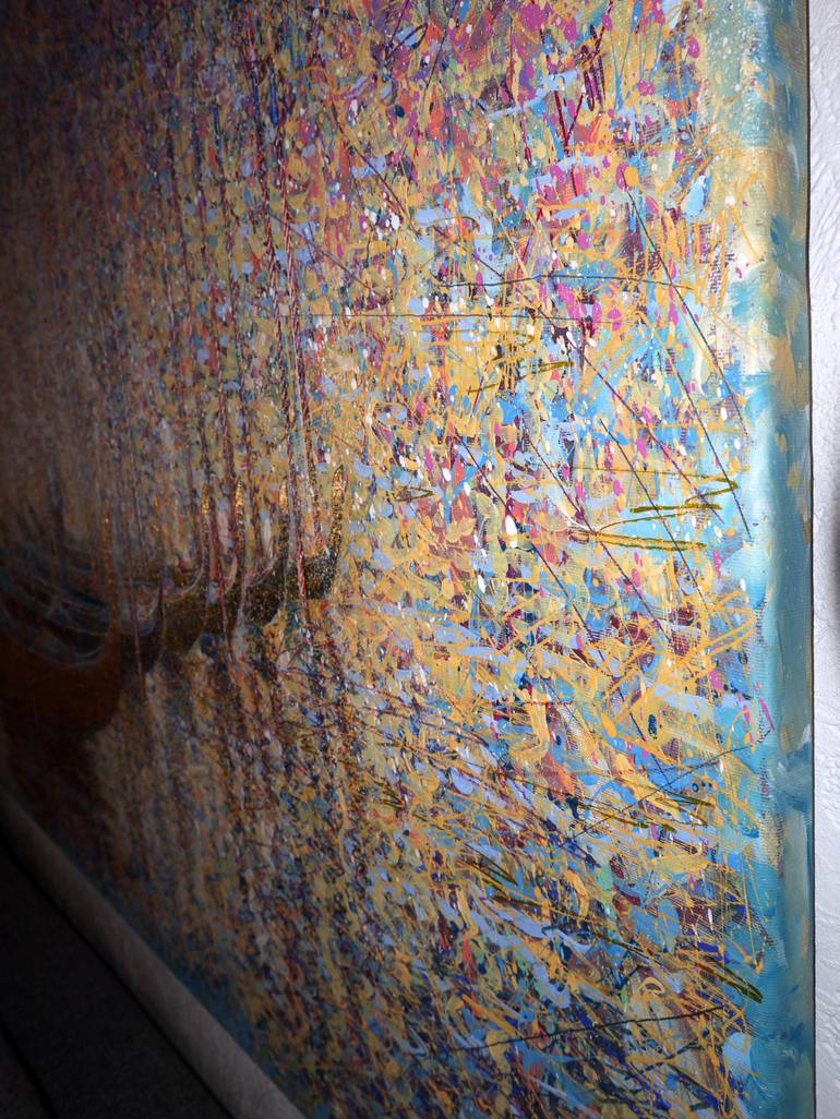 Original Expressionism Landscape Painting by Rakhmet Redzhepov