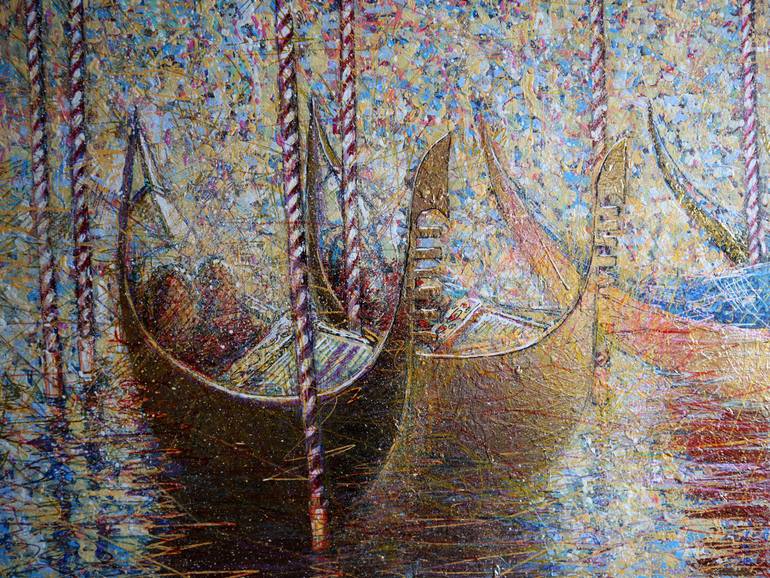 Original Expressionism Landscape Painting by Rakhmet Redzhepov