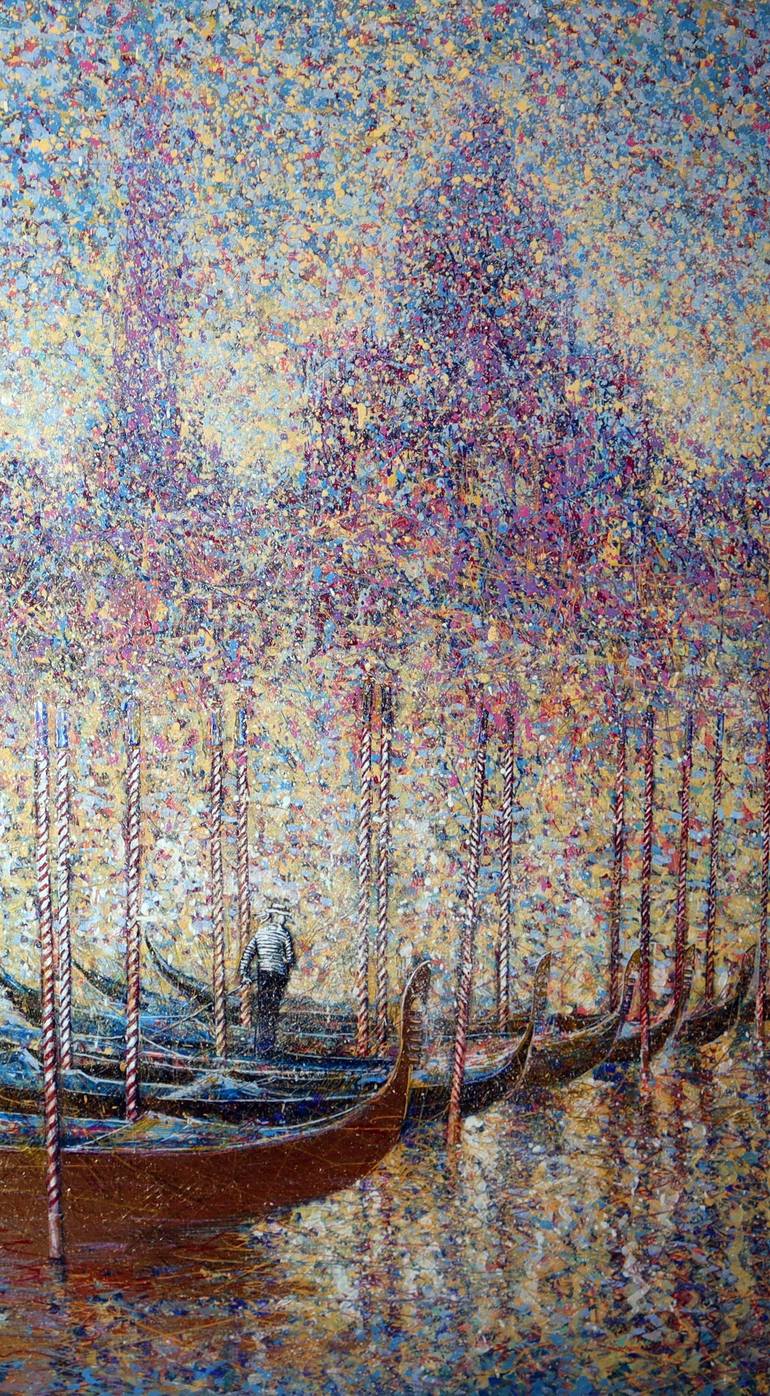 Original Expressionism Landscape Painting by Rakhmet Redzhepov