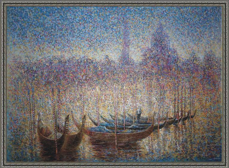 Original Expressionism Landscape Painting by Rakhmet Redzhepov