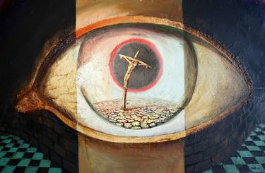 Original Surrealism Religion Paintings by Rakhmet Redzhepov