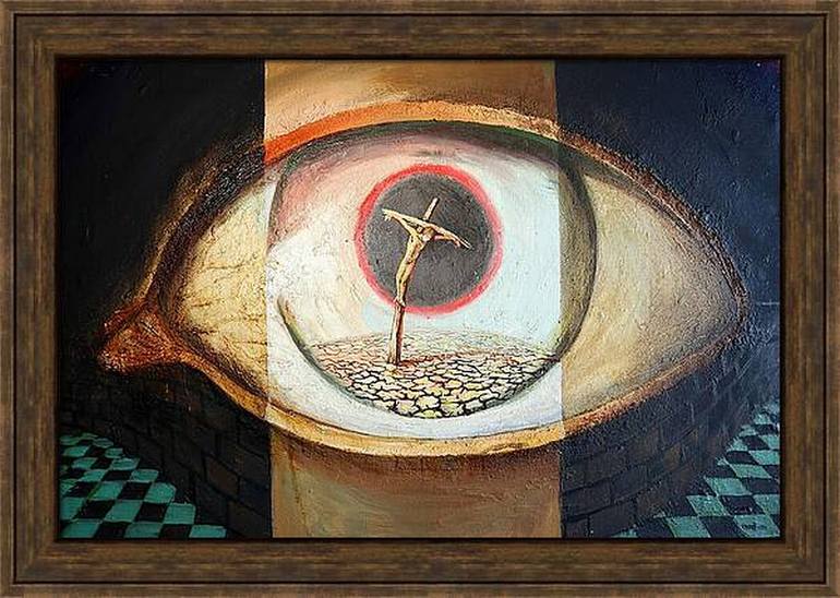 Original Religion Painting by Rakhmet Redzhepov