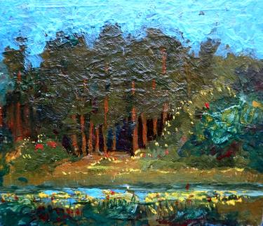 Original Impressionism Landscape Paintings by Rakhmet Redzhepov