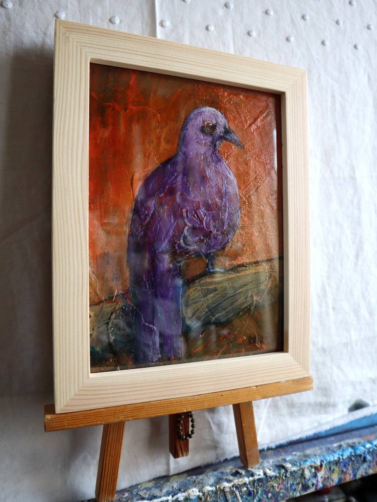 Original Expressionism Animal Painting by Rakhmet Redzhepov