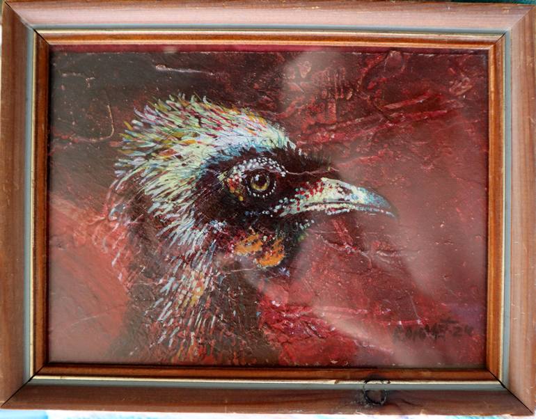 Original Impressionism Animal Painting by Rakhmet Redzhepov
