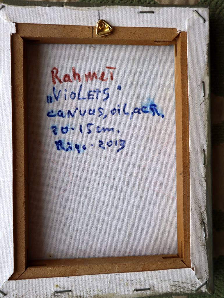 Original Impressionism Cats Painting by Rakhmet Redzhepov