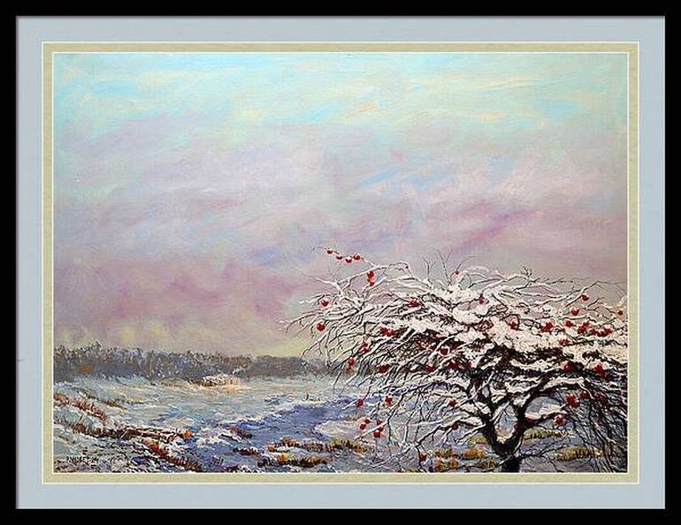 Original Impressionism Landscape Painting by Rakhmet Redzhepov