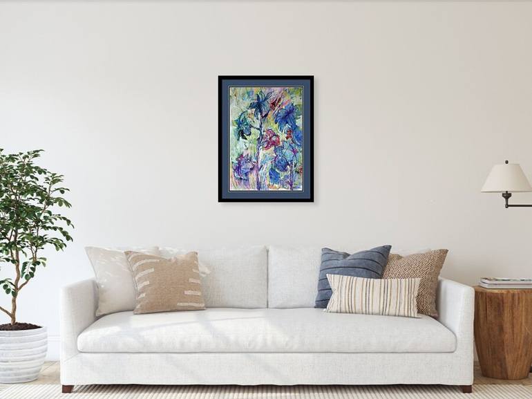 Original Impressionism Floral Painting by Rakhmet Redzhepov