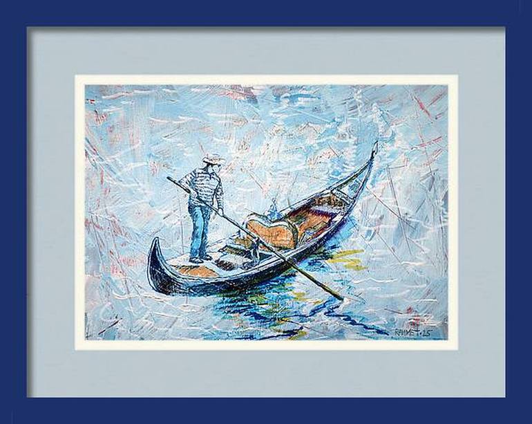 Original Expressionism Landscape Painting by Rakhmet Redzhepov