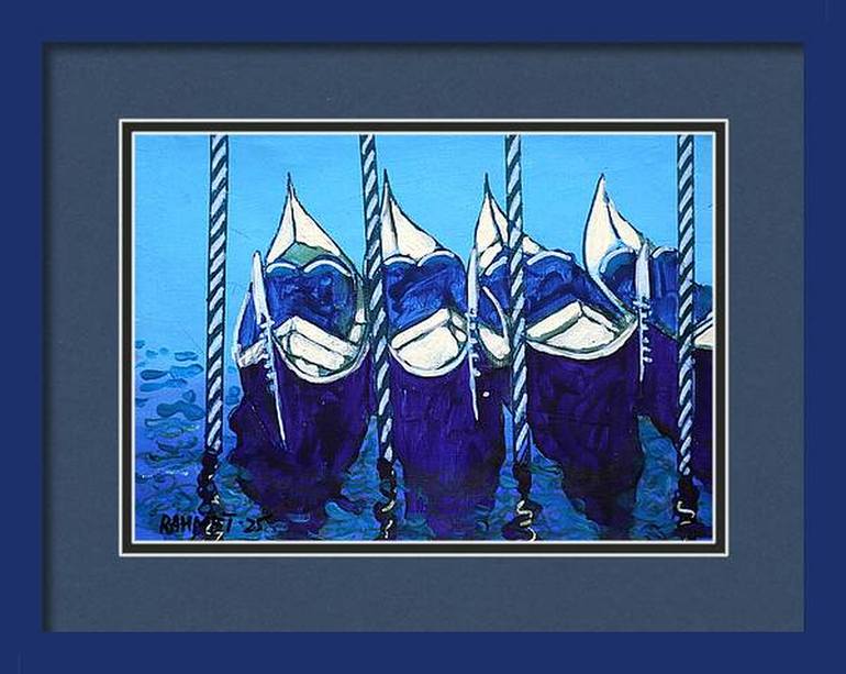 Original Impressionism Landscape Painting by Rakhmet Redzhepov