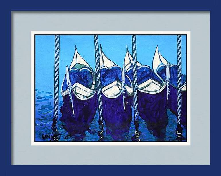 Original Impressionism Landscape Painting by Rakhmet Redzhepov