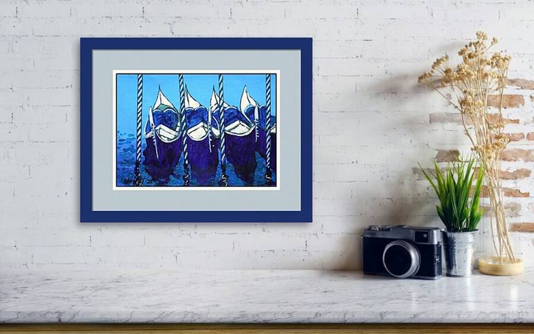 Original Impressionism Landscape Painting by Rakhmet Redzhepov