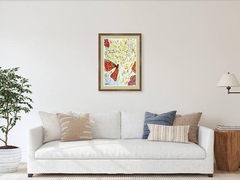 Original Expressionism Floral Painting by Rakhmet Redzhepov