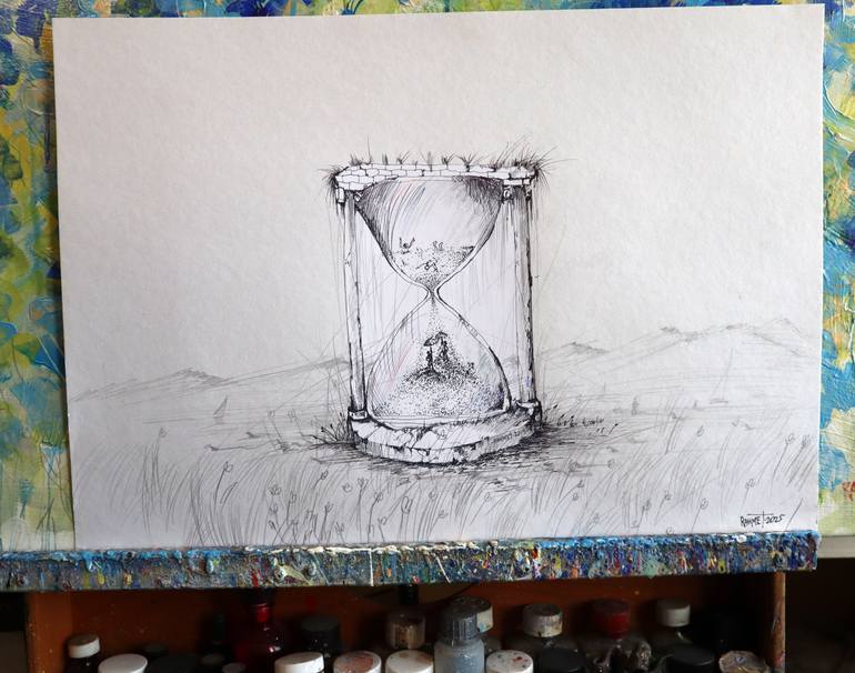 Original Expressionism Landscape Painting by Rakhmet Redzhepov