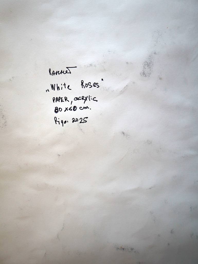 Original Expressionism Floral Painting by Rakhmet Redzhepov