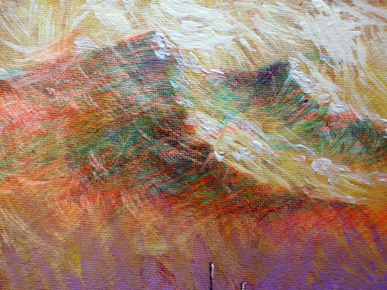 Original Expressionism Seascape Painting by Rakhmet Redzhepov