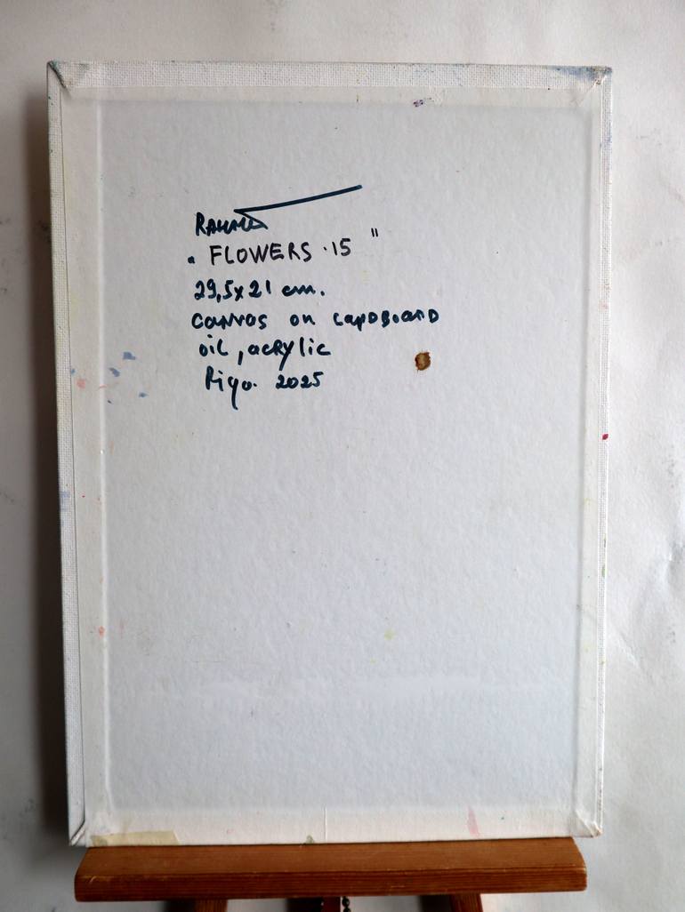 Original Impressionism Floral Painting by Rakhmet Redzhepov