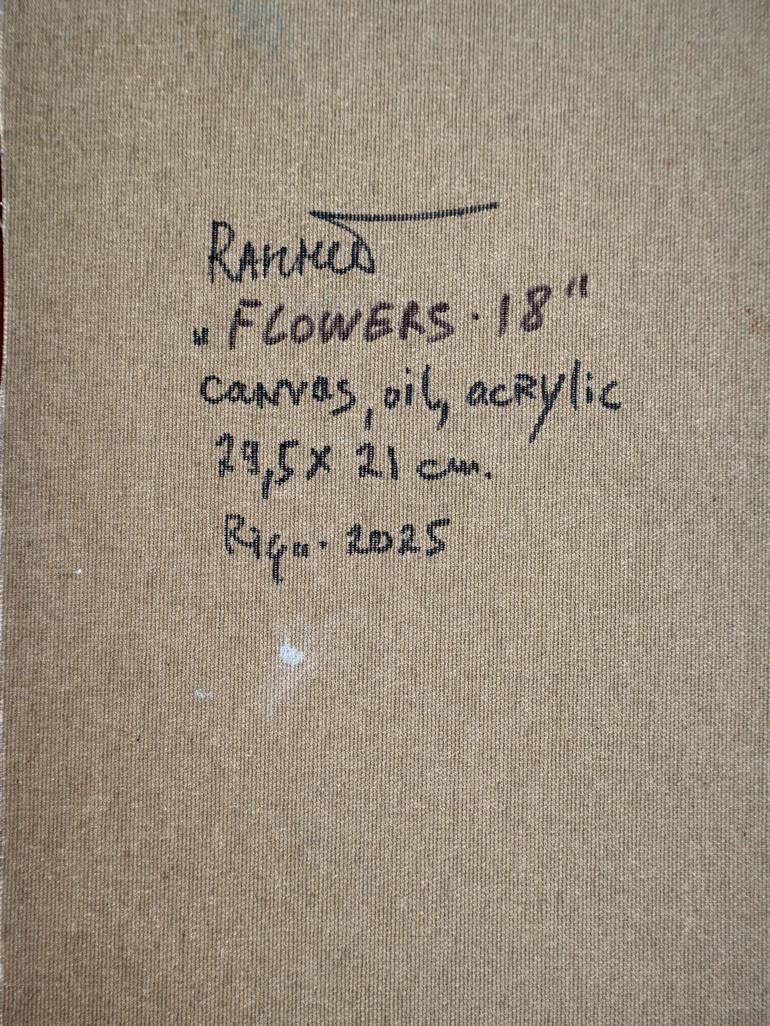 Original Impressionism Floral Painting by Rakhmet Redzhepov