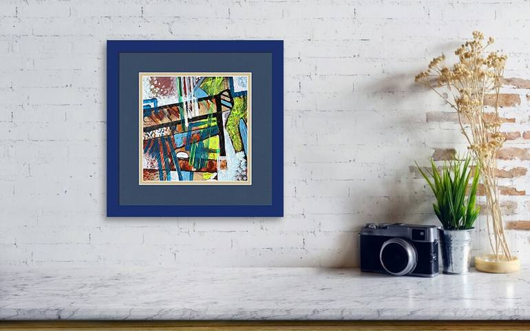 Original Abstract Expressionism Abstract Painting by Rakhmet Redzhepov