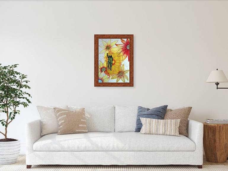 Original Impressionism Erotic Painting by Rakhmet Redzhepov