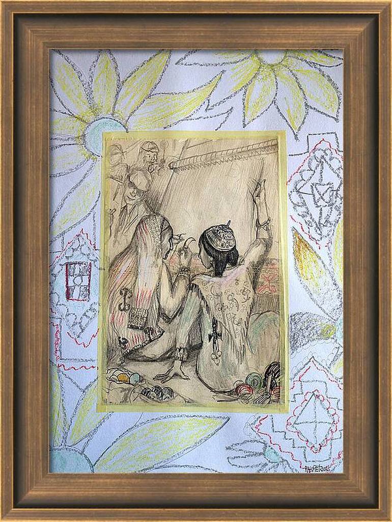 Original Impressionism Love Painting by Rakhmet Redzhepov
