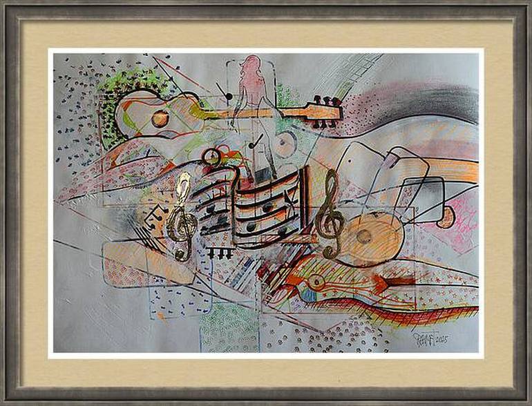 Original Expressionism Erotic Painting by Rakhmet Redzhepov