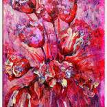 Fantasy with Flowers 338: paper 59x42cm by Rakhmet Redzhepov