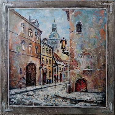 Original Impressionism Cities Paintings by Rakhmet Redzhepov