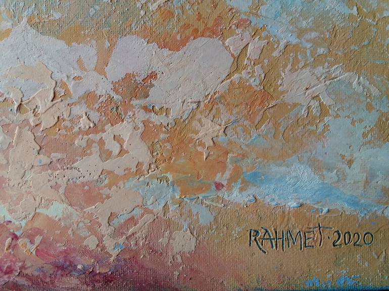 Original Conceptual Horse Painting by Rakhmet Redzhepov