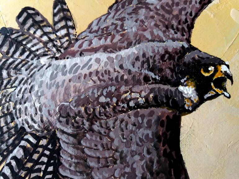 Original Impressionism Horse Painting by Rakhmet Redzhepov