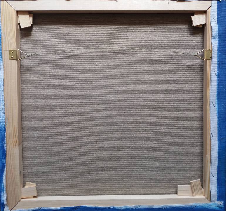 Original Abstract Expressionism Outer Space Painting by Rakhmet Redzhepov