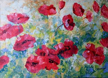 Poppies in the light thumb