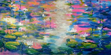 Water lilies in the lake thumb