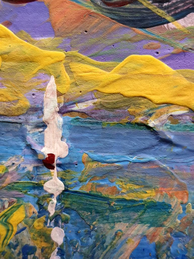 Original Expressionism Landscape Painting by Rakhmet Redzhepov