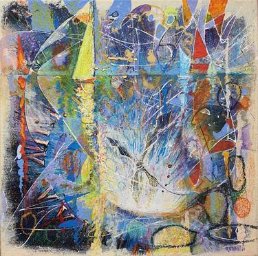 Print of Abstract Expressionism Abstract Paintings by Rakhmet Redzhepov