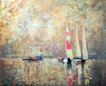 Original Seascape Paintings by Rakhmet Redzhepov