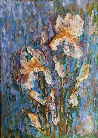 Original Impressionism Floral Paintings by Rakhmet Redzhepov